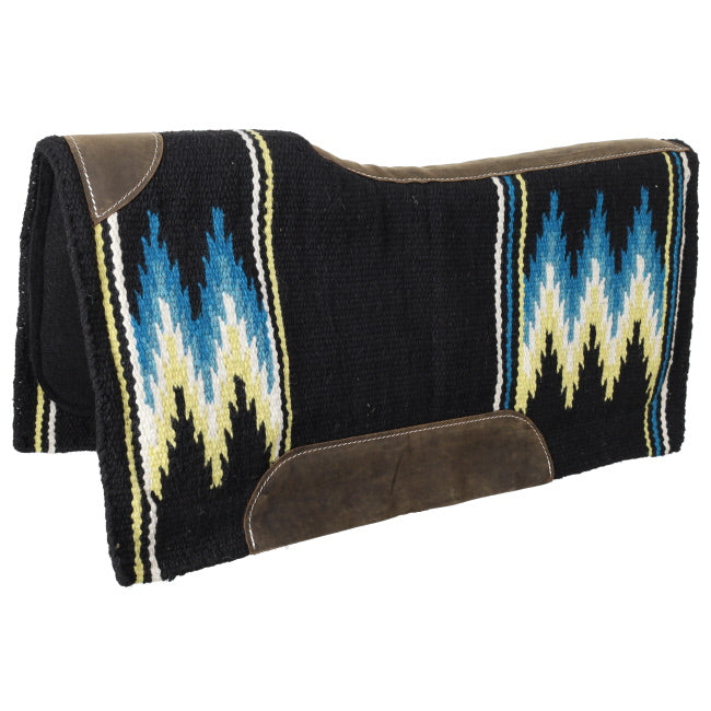 Showman Wool Woven Contoured Saddle Pad