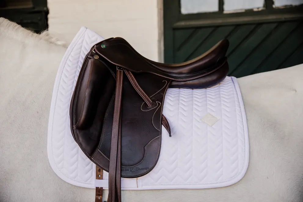 Kentucky Horsewear Saddle Pad Fishbone Dressage