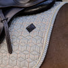 Kentucky Saddlepad Pied-de Poule Jumping Beige