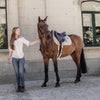 Kentucky Saddlepad Pied-de Poule Jumping Beige