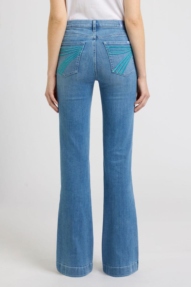 7 for all Mankind - Dojo Iceflow Light Blue 34in Leg
