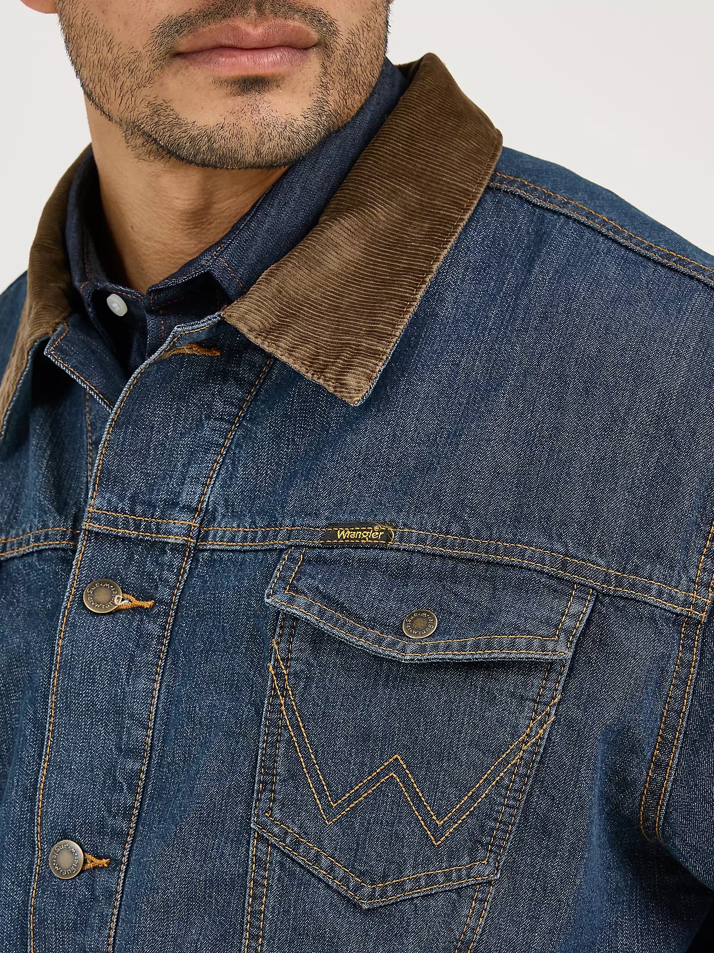 Wrangler Mens Denim Jacket
