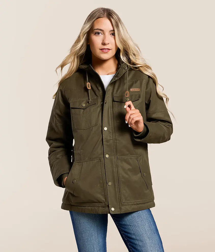 Ariat Wms Grizzly 2.0 Parka Earth