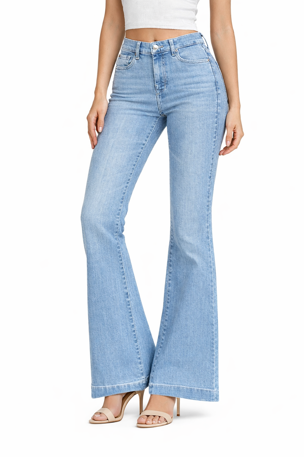 7 for All Mankind - DOJO in Slim Illusion 36 Leg - Indigo Bloom | Country Clothing - Ladies Jeans | Saddleworld Ipswich