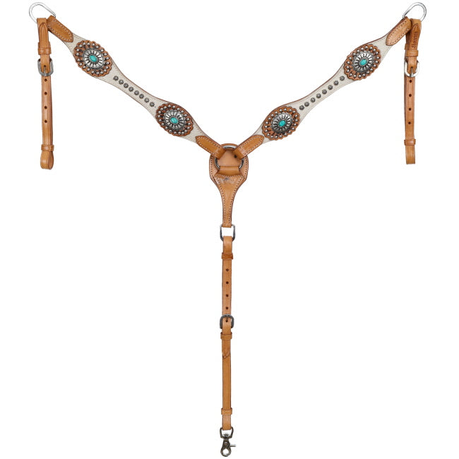 Showman Southern Belle Browband Bridle and Breastplate Set