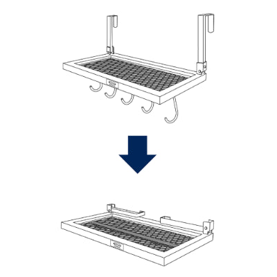 Lami Cell Folding Shelf and Hanger