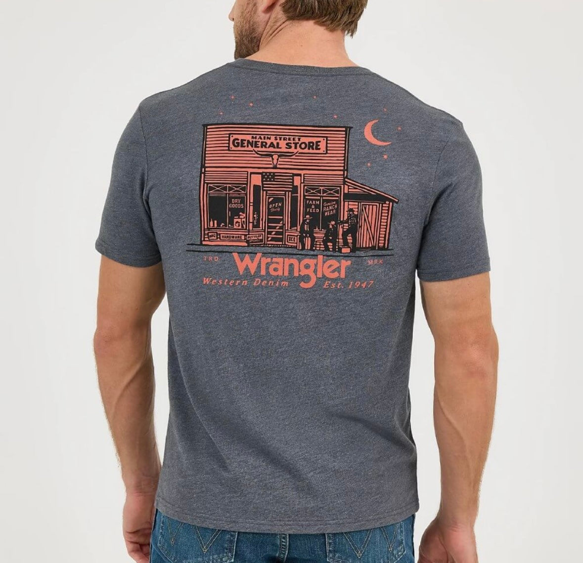 Wrangler Mens Graphic Knit SS T Shirt