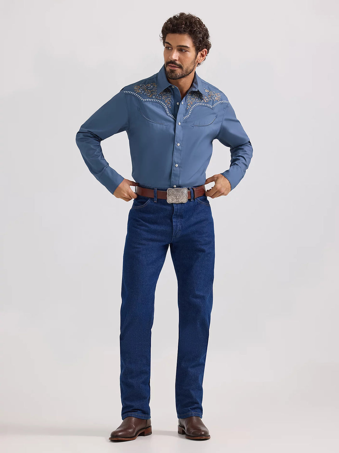 Wrangler Mens Vintage LS Shirt