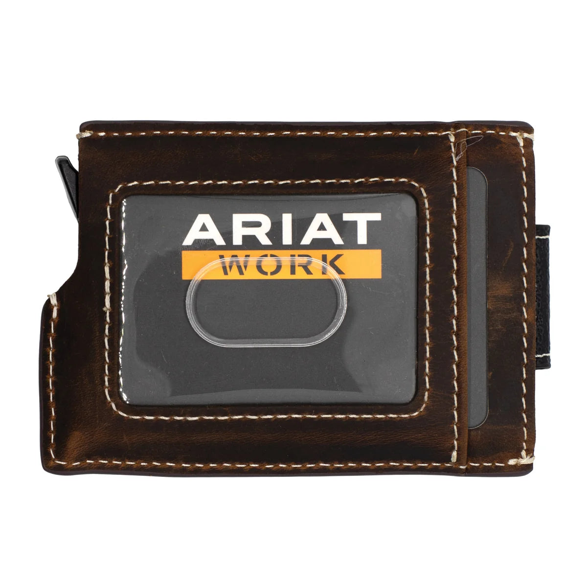 Ariat Work Wallet Utility Magnetic Clip Brown