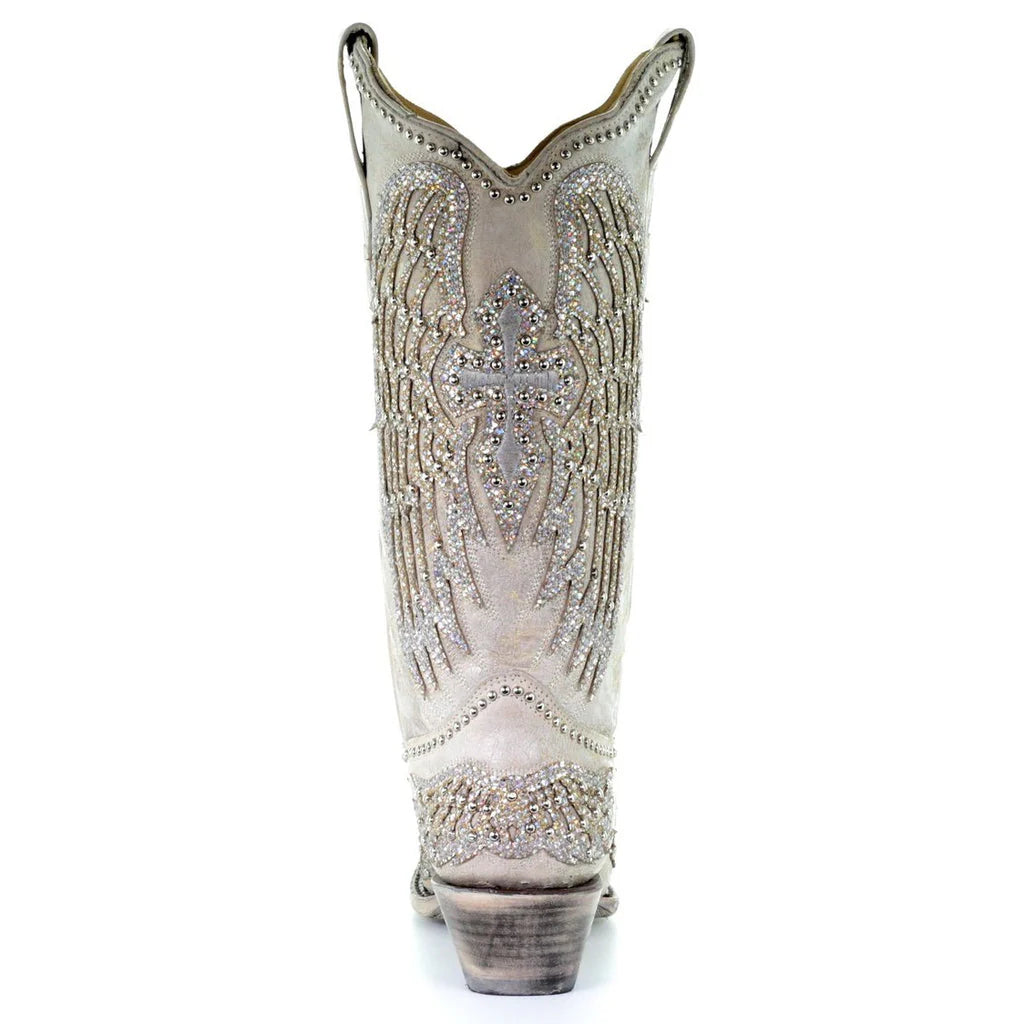 Corral Angel Wings and Cross with Studs