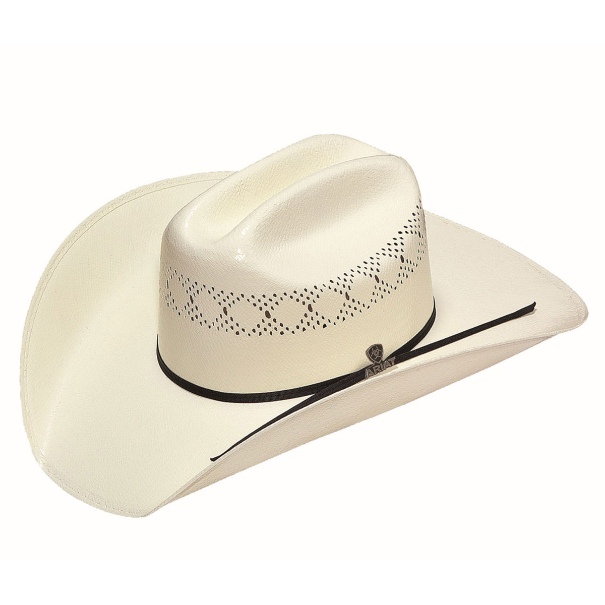 Ariat 8X Shantung Hat 41/4in Double S Ivory