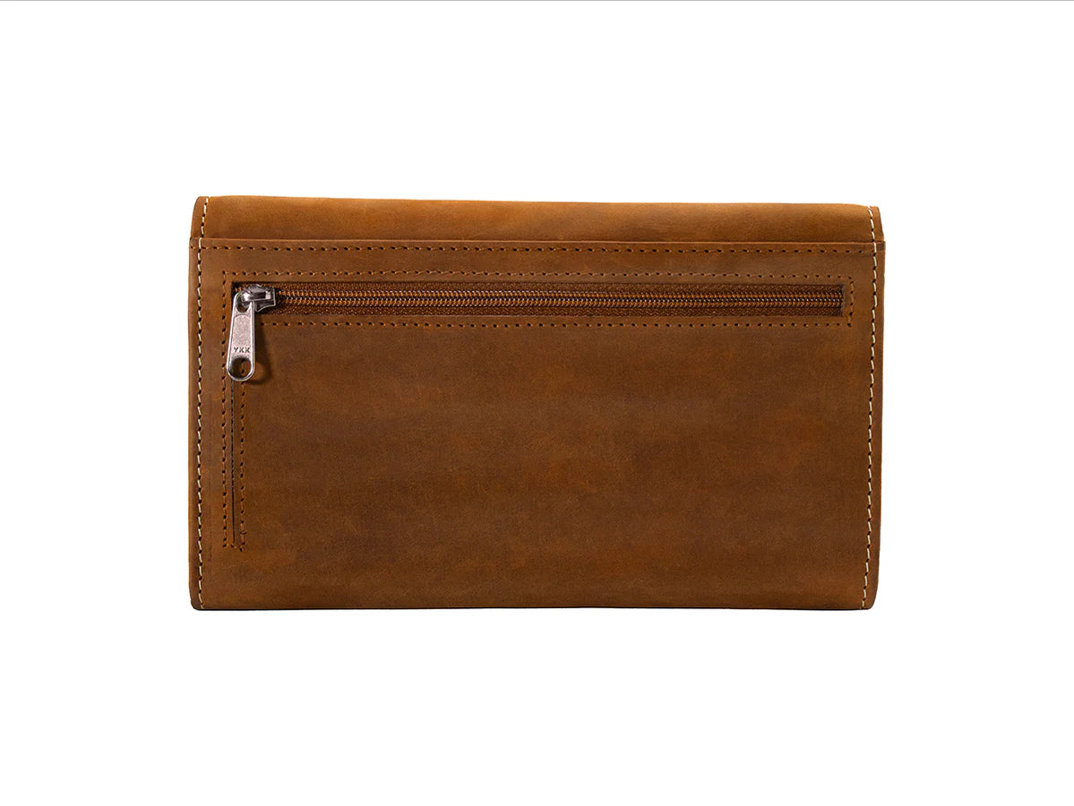 Ariat Lynn Wallet Medium Brown