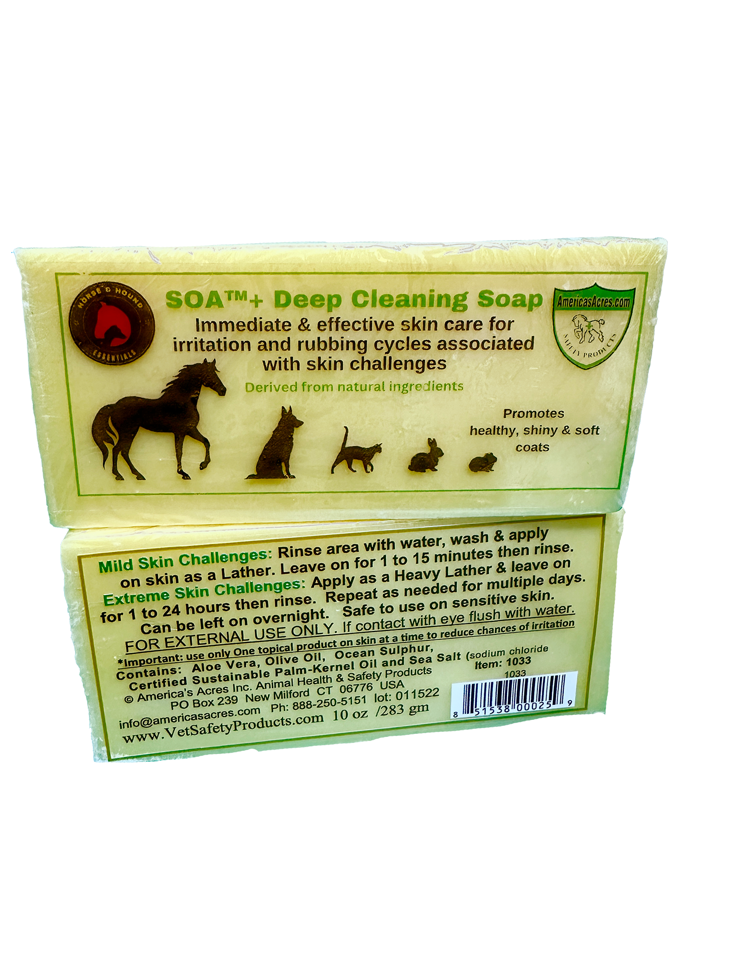 SOA+ Cleaning Soap 300gm