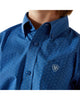Ariat Bys Stratford LS Shirt Royal Blue | Country Clothing - Boys Shirt | Saddleworld Ipswich