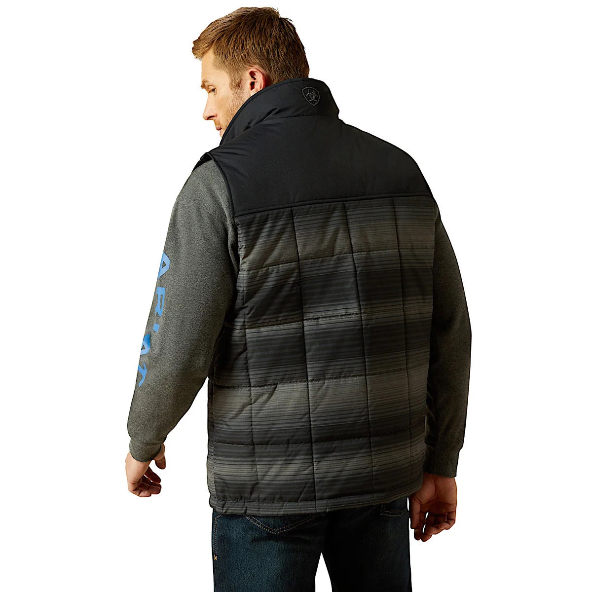 Ariat Mns Crius Insulated Vest Serape/Black | Country Clothing - Mens Vest | Saddleworld Ipswich