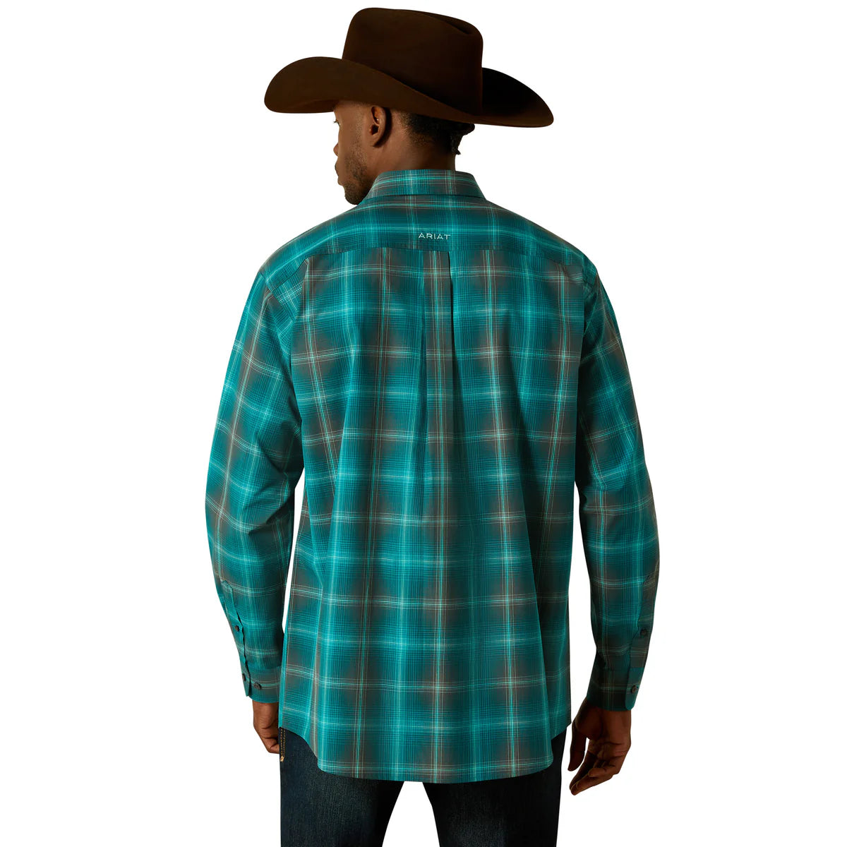 Ariat Mns Pro Series Bear LS Shirt Dark Teal | Country Clothing - mens shirt | Saddleworld Ipswich