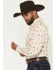 Ariat Mns Saint LS Shirt Cream | Country Clothing - Mens SHirt | Saddleworld Ipswich