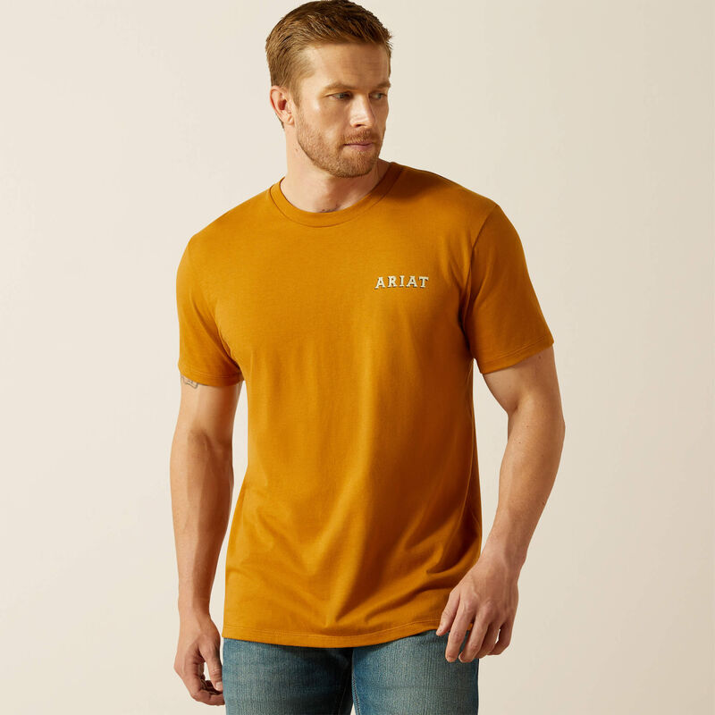 Ariat Mns Scorpion Seal SS Tee | Country Clothing - Ladies Shirt | Saddleworld Ipswich