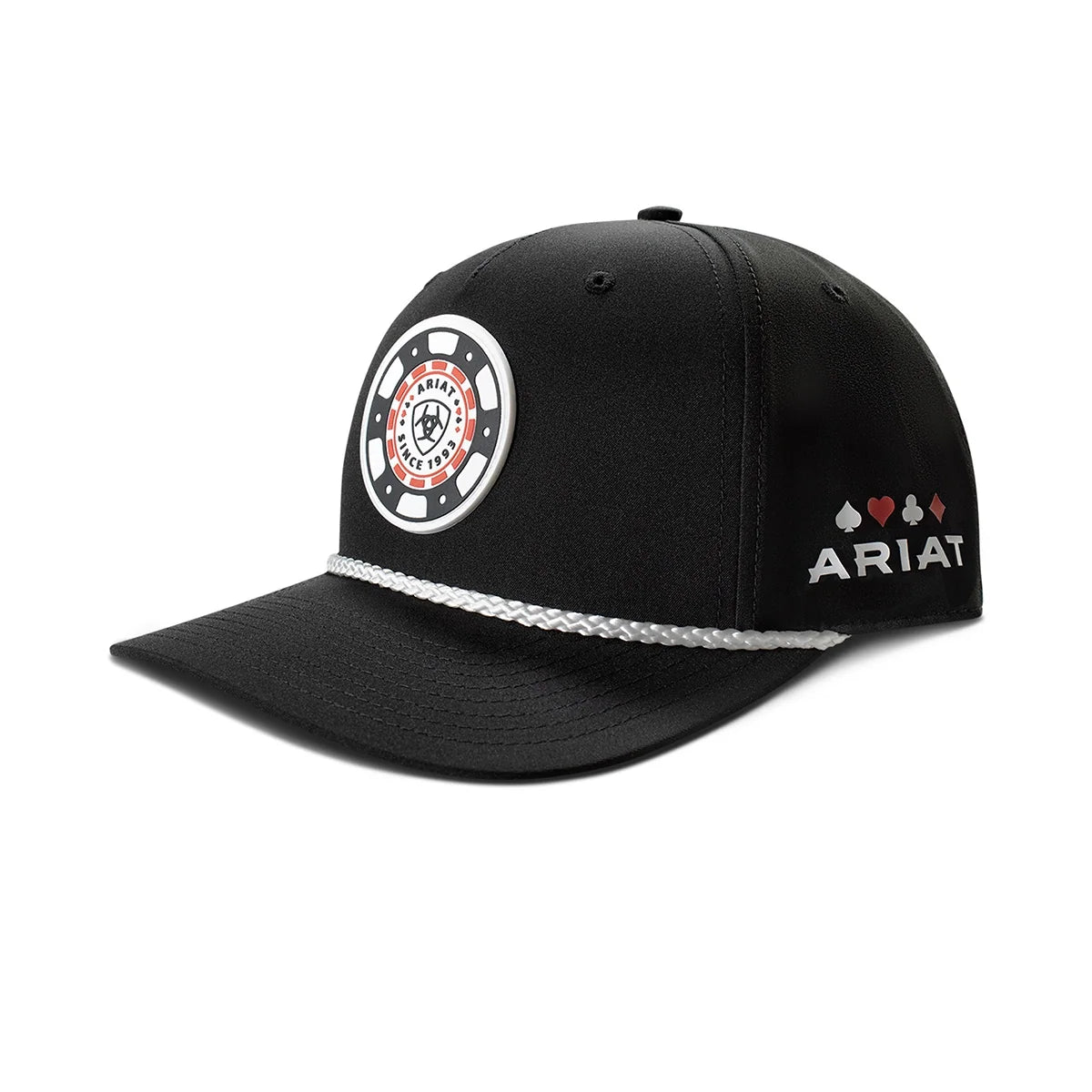 Ariat Poker Chip Patch Trucker Cap Black | Country Clothing - Caps | Saddleworld Ipswich