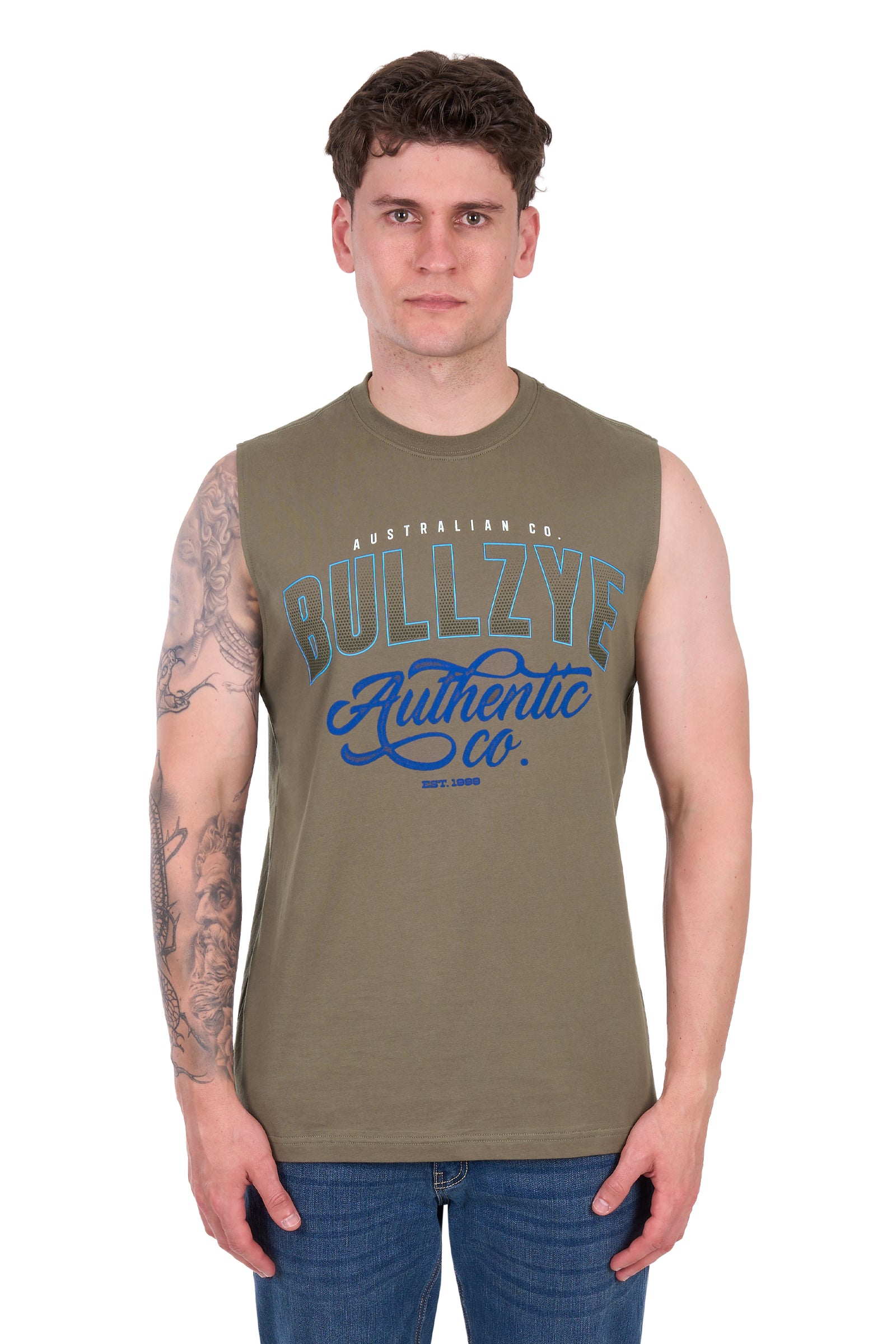 Bullzye Mens Seth Muscle Tank