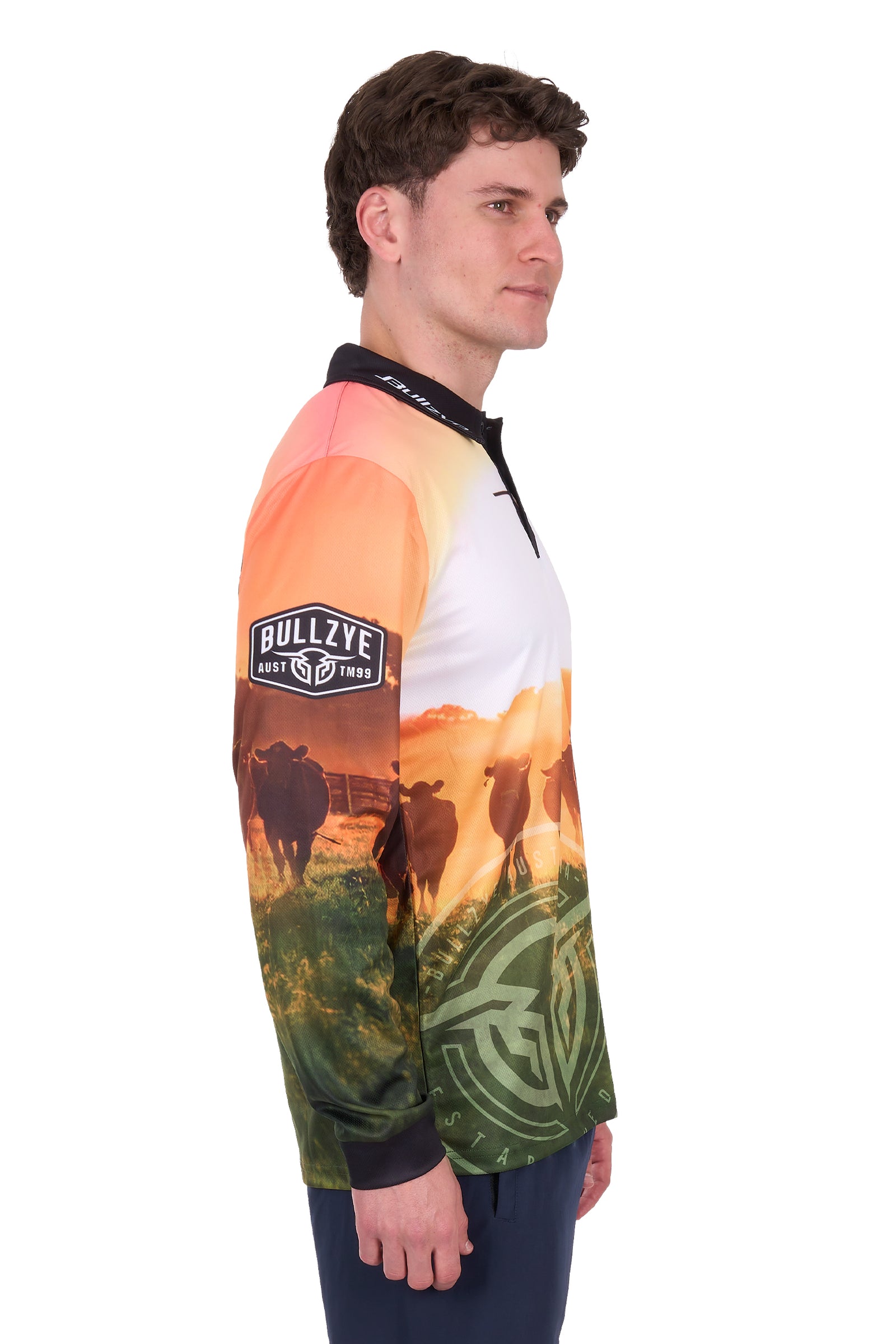 Bullzye Mens Orion LS Tee