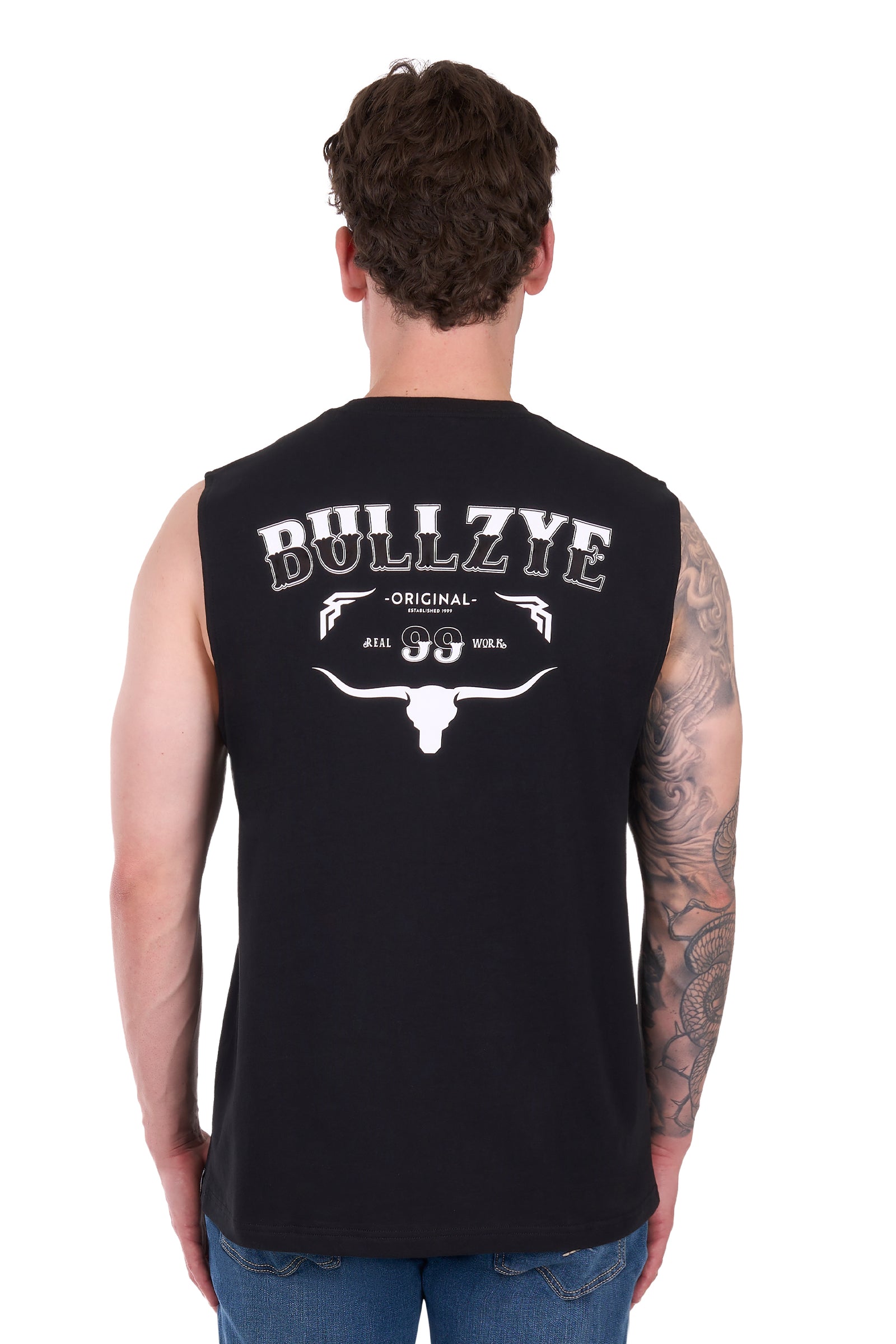 Bullzye Mens Matoeo Muscle Tank