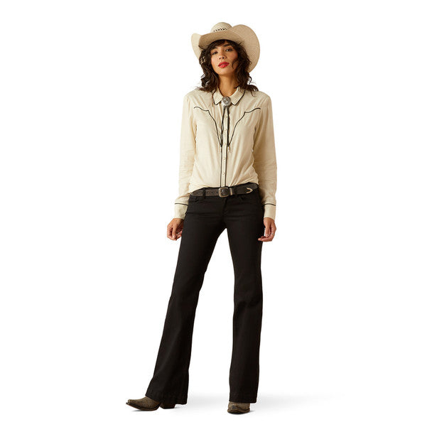 Ariat Wms Bluebell LS Shirt Summer Sand