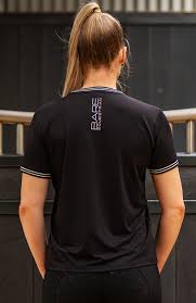 Bare Active Mesh Tee - Black | Rider Wear - Shirts | Saddleworld Ipswich