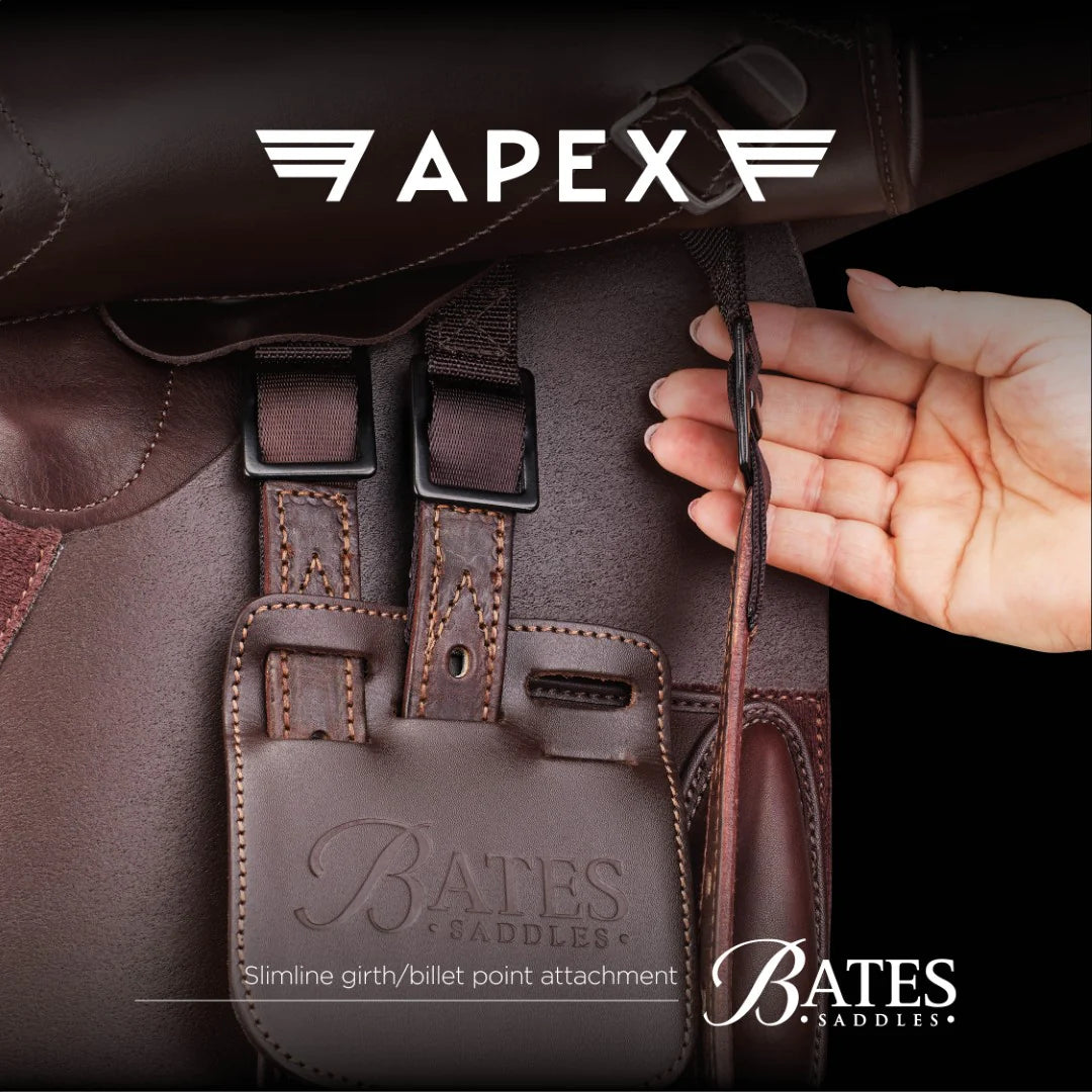 Bates Apex Jump Saddle | Saddles - Jump Saddles | Saddleworld Ipswich