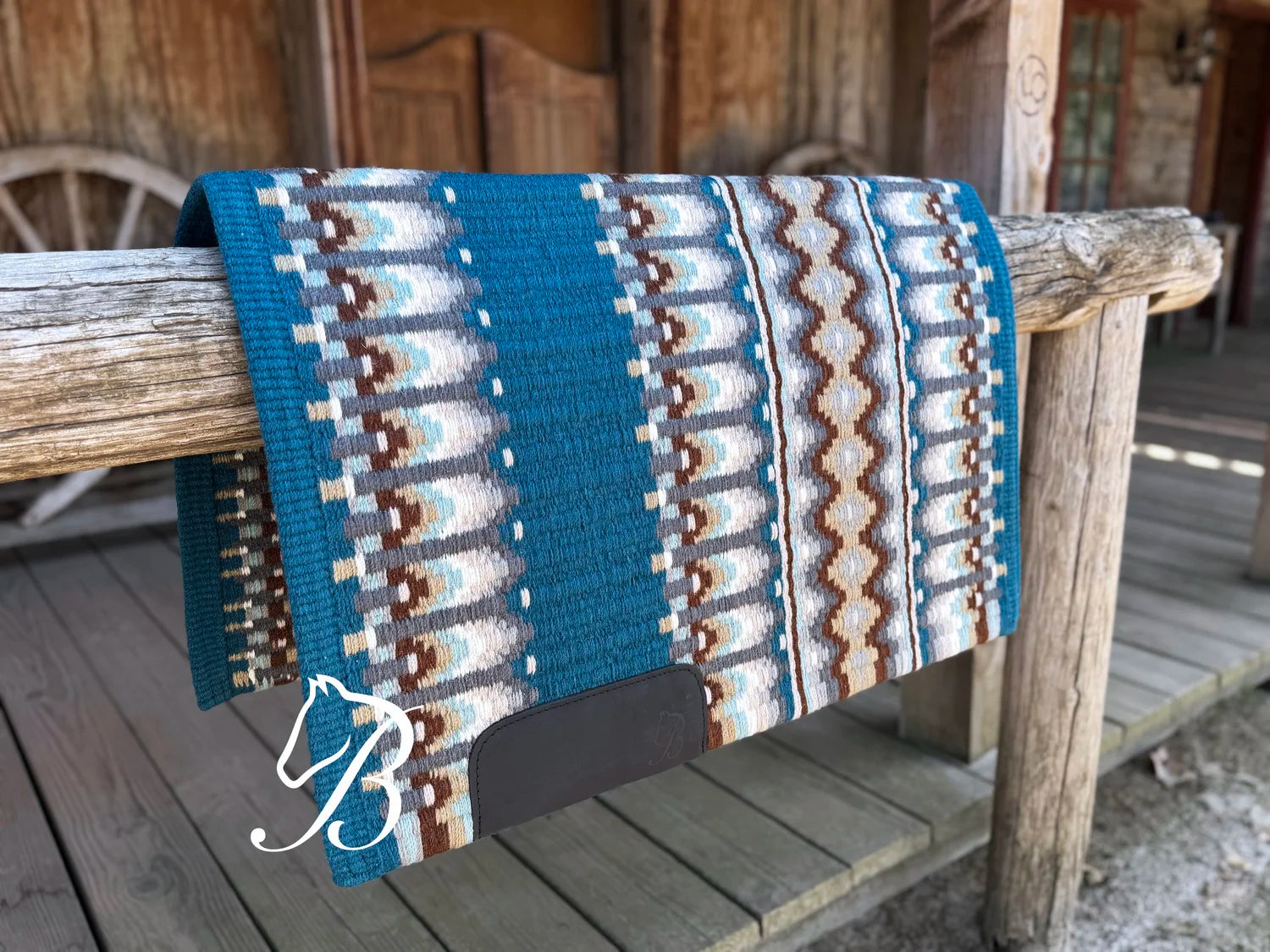 Bentley Pad - Mallard Sunset | Horse Supplies - Western Pads | Saddleworld Ipswich
