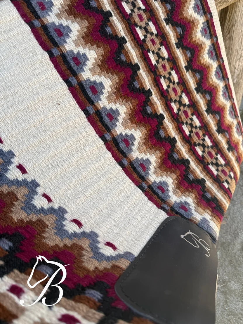 Bentley Show Pad -Burgundy Gritty 2.0
| Horse Supplies - Western pad | Saddleworld Ipswich