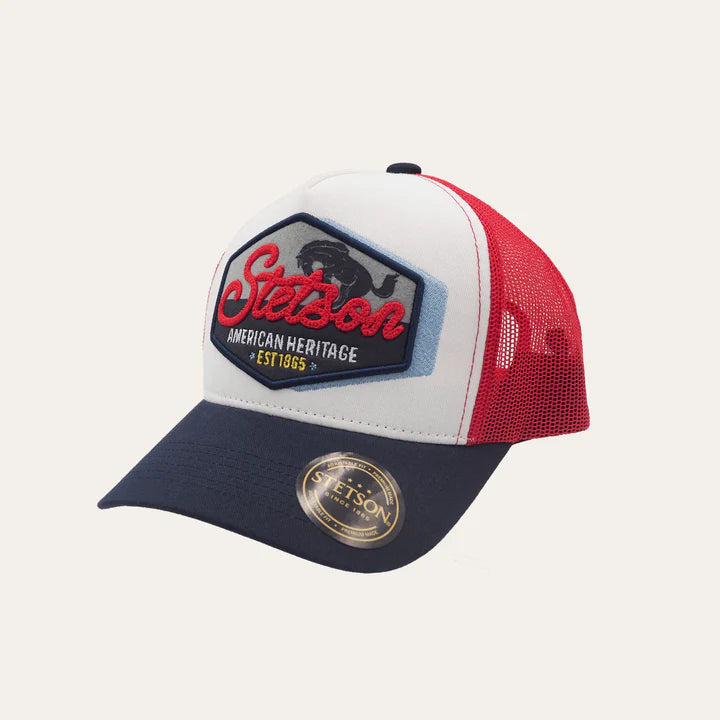 Stetson Cap Bronco Red