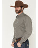 Cinch Mens Geo Print Long Sleeve Button Down Shirt | Country Clothing - Mens Shirt | Saddleworld Ipswich