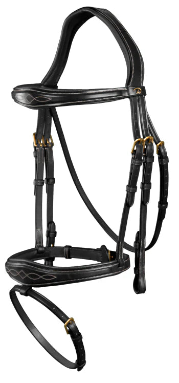 Dy'On Anatomic Flash Noseband Bridle