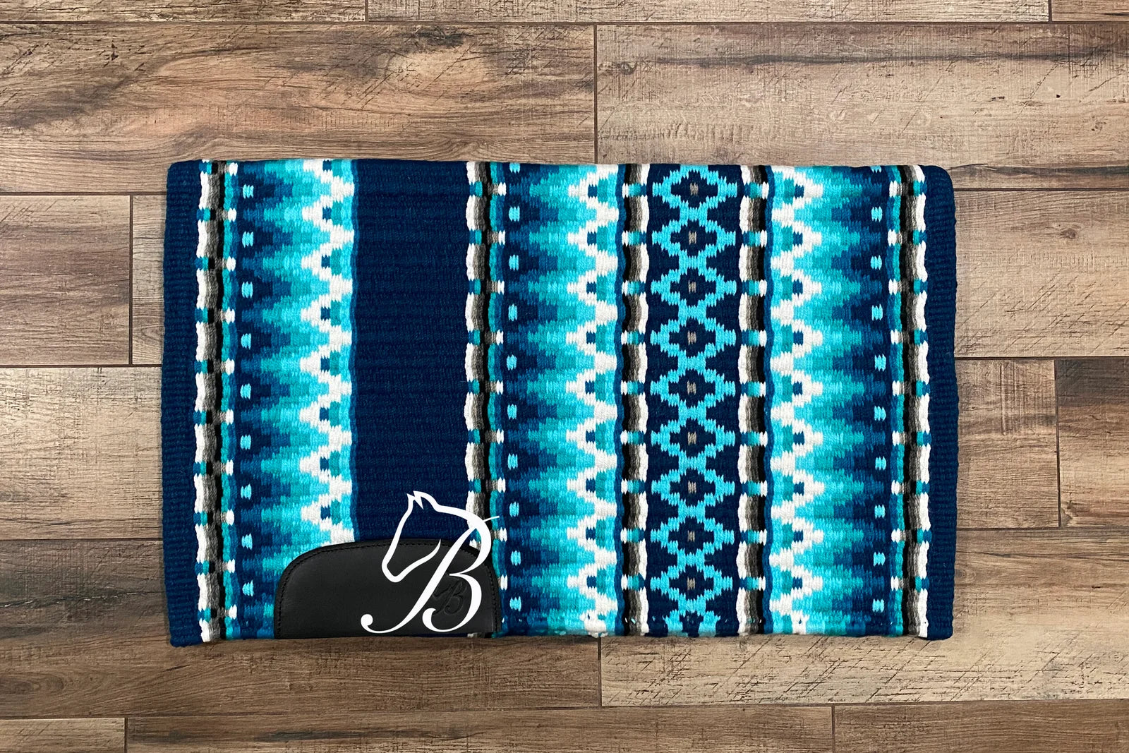 Bentley Show Pad - Day Dream Aqua | Horse Supplies - Western pad | Saddleworld Ipswich