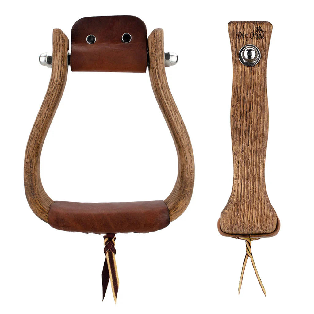 Don Orrell Stirrups - 2in Tapered | Horse Supplies - Stirrup Irons | Saddleworld Ipswich