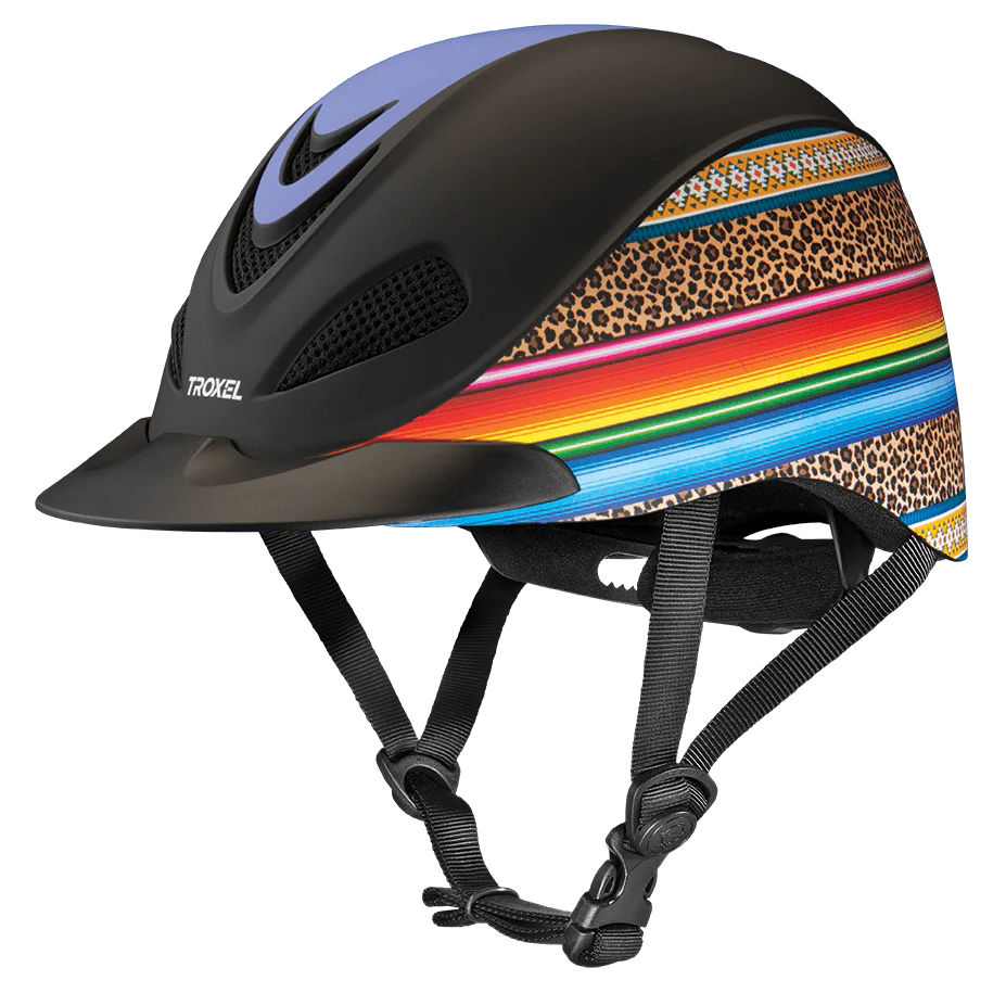 Troxel Helmet Dynasty Leopard/Serape/Aztec