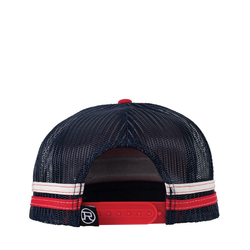 Roper Trucker Cap - Patch Navy/Red