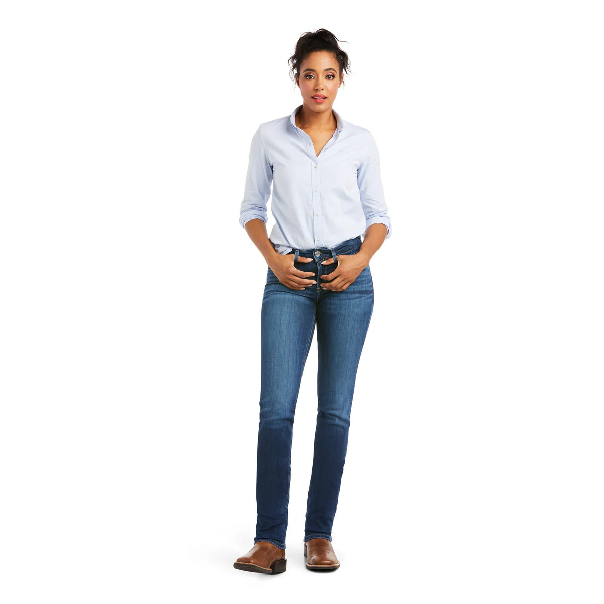 Ariat Wmns REAL Perfect Rise Straight Leg Abby MacKenzie - Winter 26