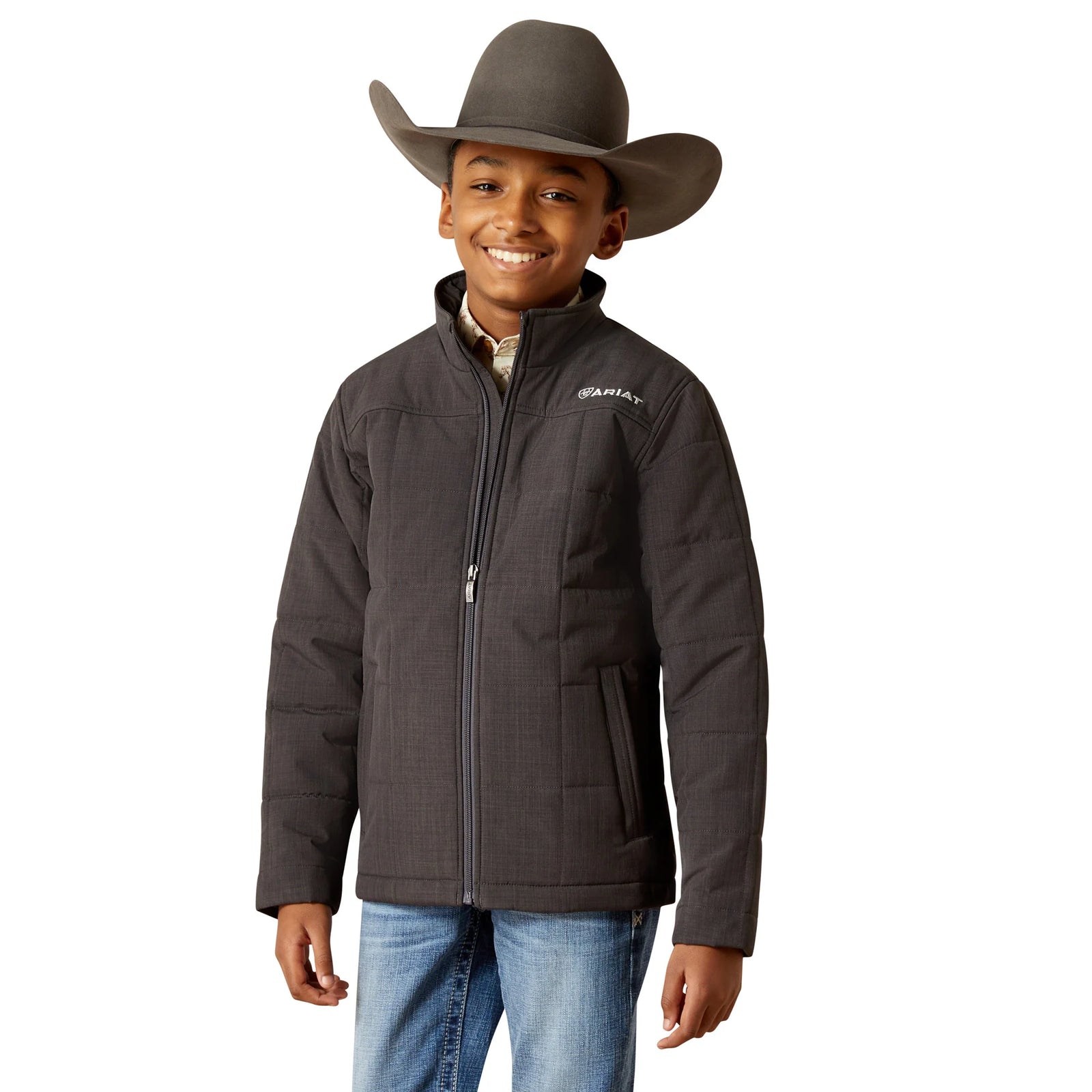 Ariat Bys Crius Jacket Phantom Heather