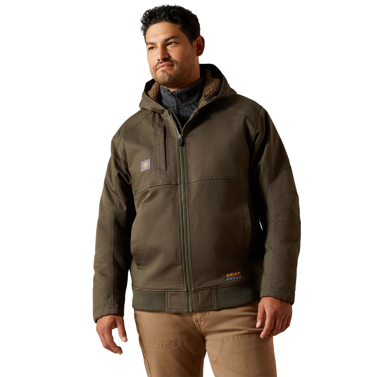 Airat Mns Rebar Duracanvas Jacket Earth