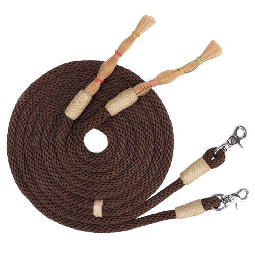 Fort Worth Soft Round Split Reins 8Ft