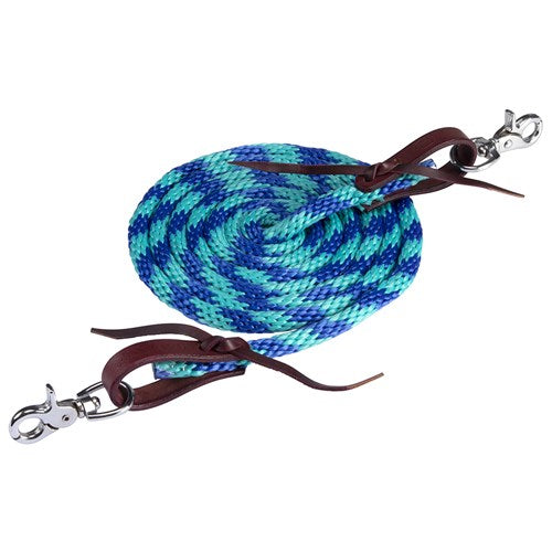 Fort Worth Poly Roper Rein with Snap Ends | Horse Supplies - reins | saddleworld Ipswich