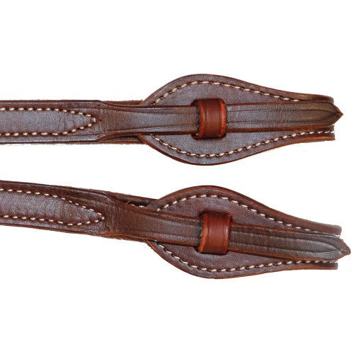 Fort Worth Split Reins with Quick Change 8ft | HOrse Supplies - Reins Saddleworld Ipswich