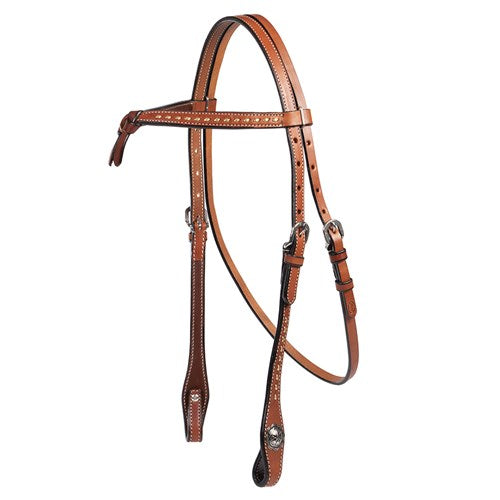 Fort Worth Taopi Headstall Knotted Brow | Horse Supplies - Bridle | Saddleworld Ipswich