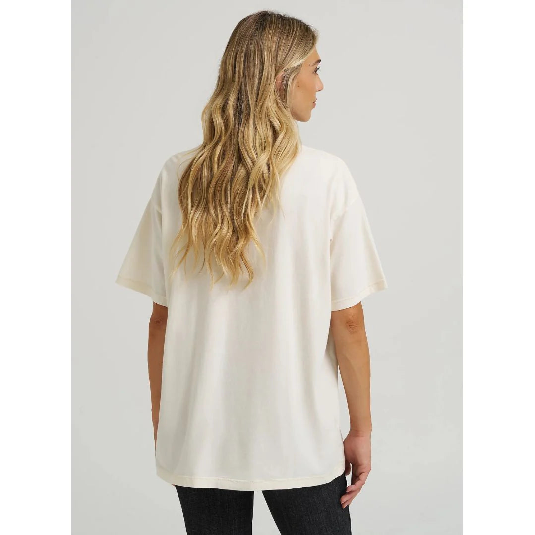 Wrangler X Lainey Wilson Keep On Strumming Oversized Tee - EOFY Sale