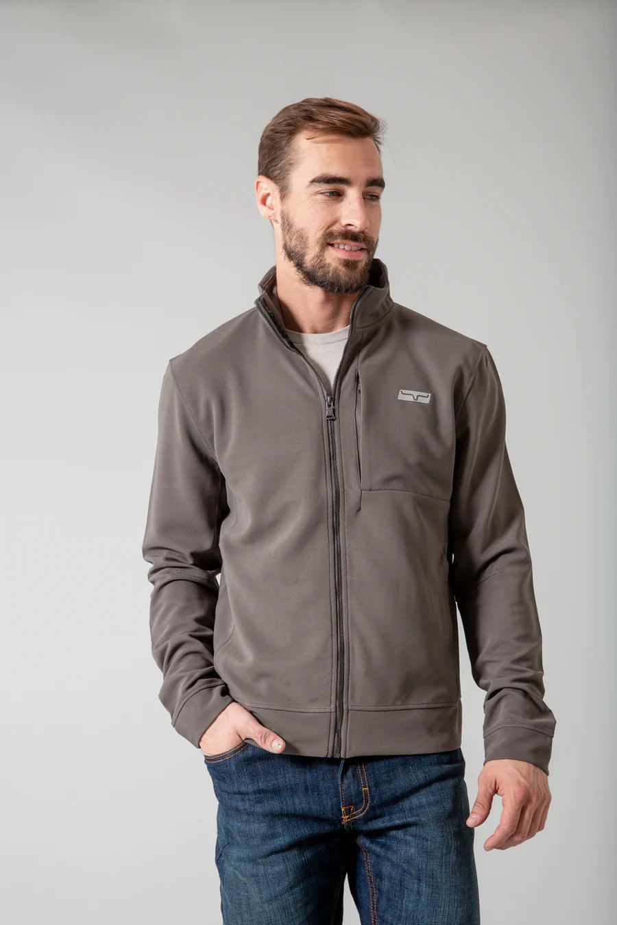 Kimes Ranch Kuna Front Zip Jacket Sage - Winter Black Friday Sale