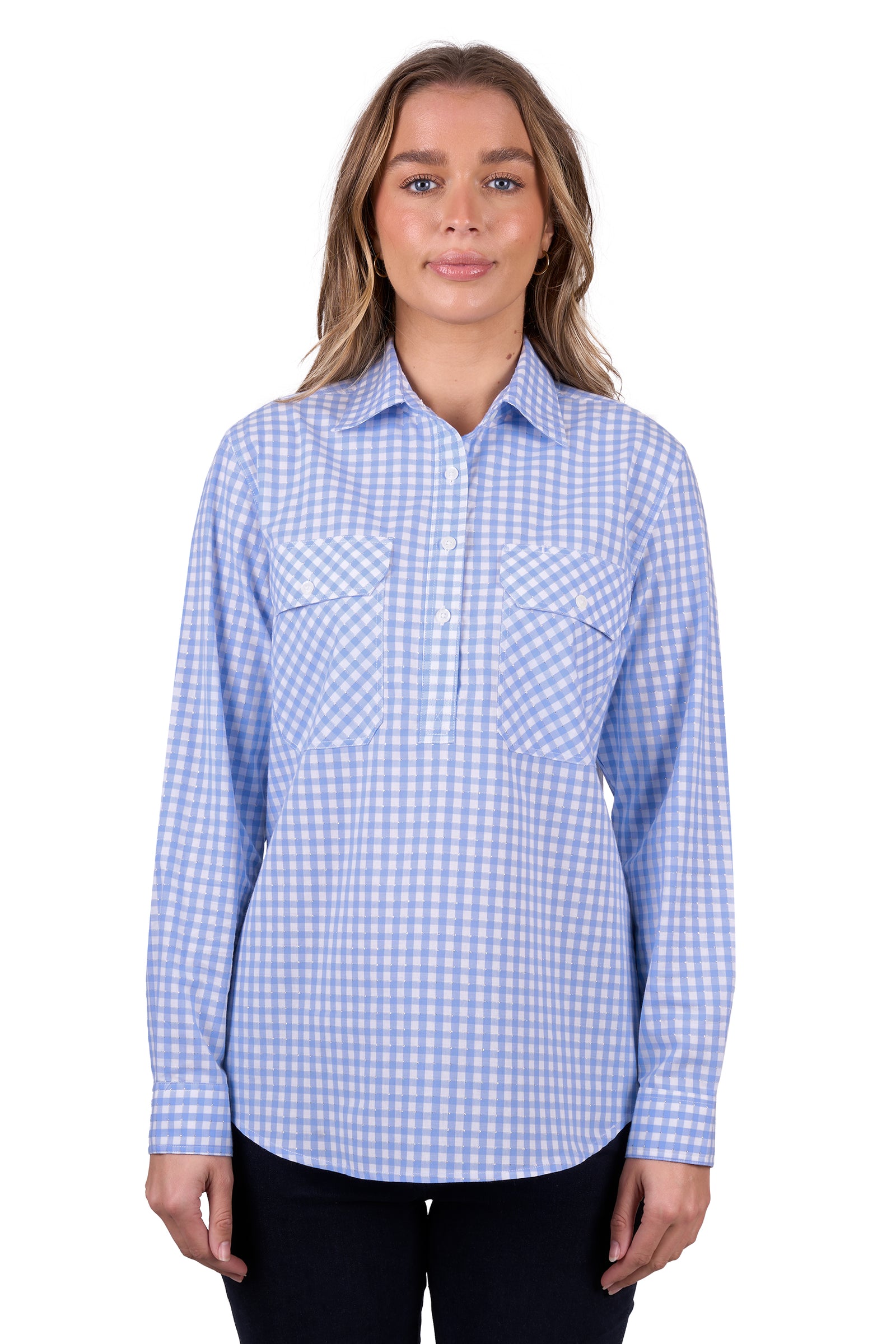 Hard Slog Wmns Rux 1/2 Pocket Long Sleeve Shirt