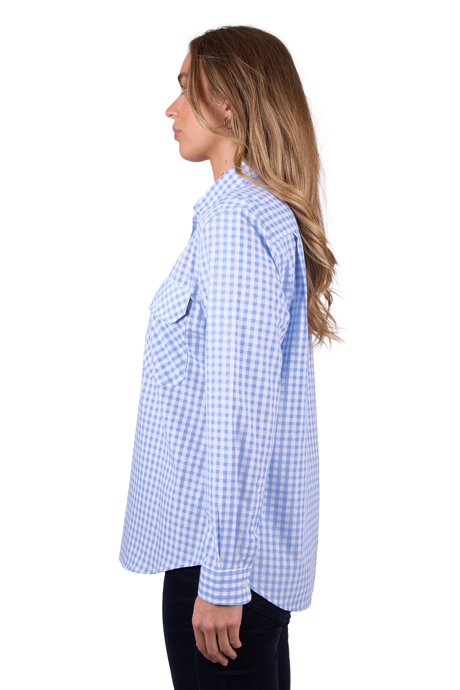 Hard Slog Wmns Rux 1/2 Pocket Long Sleeve Shirt