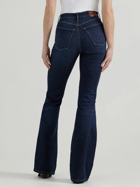 Wrangler Wmns High-Rise Flare Jean